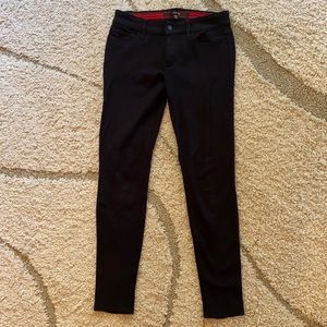 Joe’s jeans black mid-rise skinny jeggings